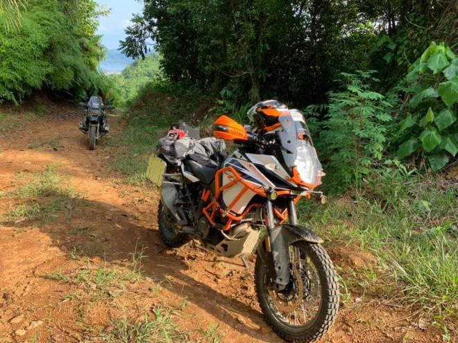Nakar-Umiray on big adventure bikes image