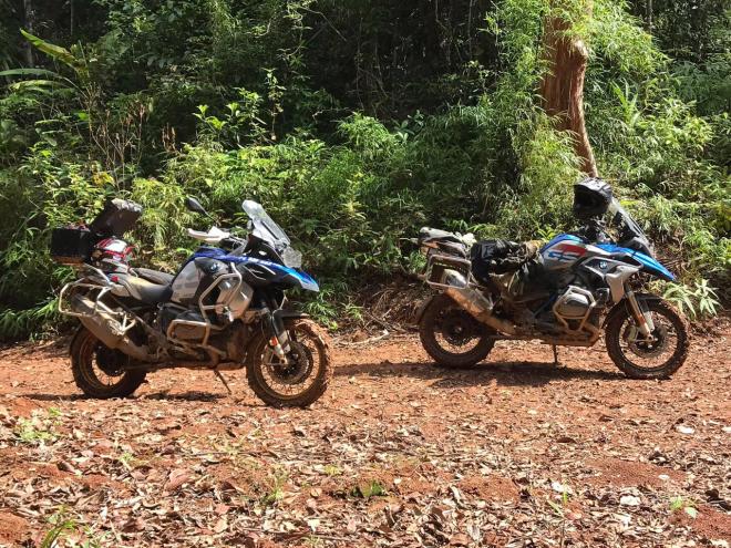 Nakar-Umiray on big adventure bikes image
