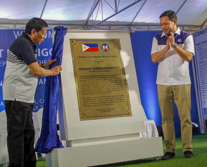 Candon bypass road formally opened image