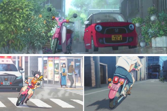 Honda Super Cub shines in “Weathering With You,” coming to local theaters soon image