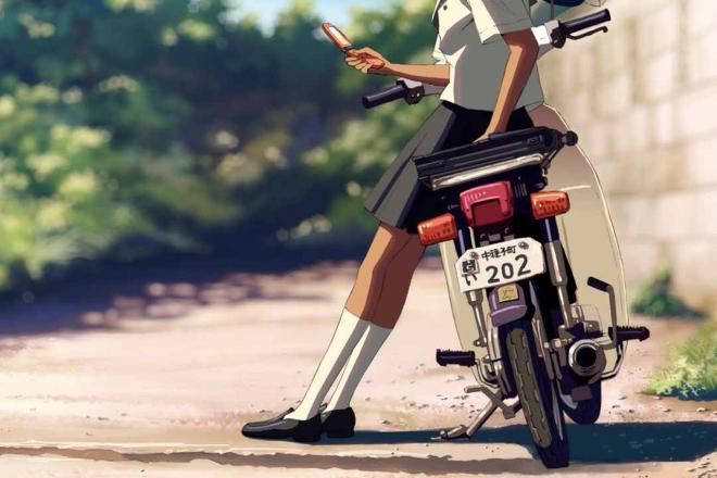 Honda Super Cub shines in “Weathering With You,” coming to local theaters soon image