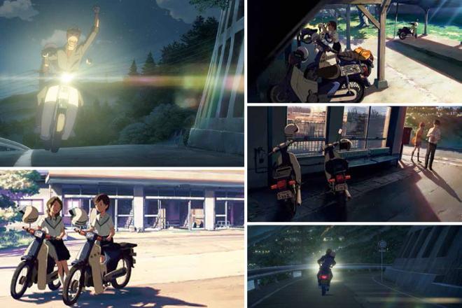 Honda Super Cub shines in “Weathering With You,” coming to local theaters soon image