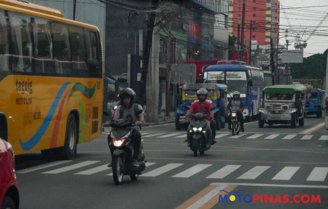 Should motorcycles be spared from Road User