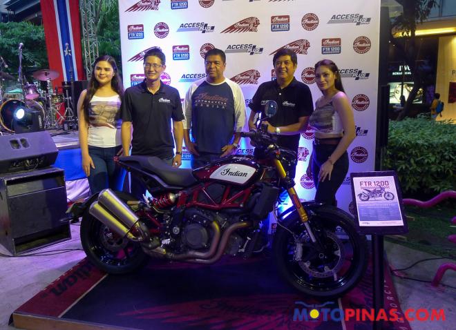 Indian FTR 1200 unleashed in the PH image