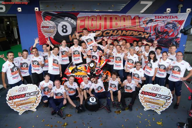 Marc Marquez is MotoGP champion for the 6th time image