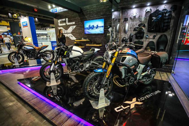 CFMoto dips in to the scrambler motorcycle craze with their 700CX-L image