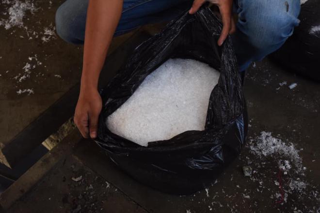 Big PH company builts a road from recycled plastics image