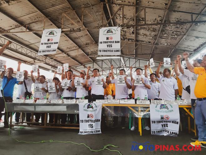 We want tricycle lanes says TODA members image