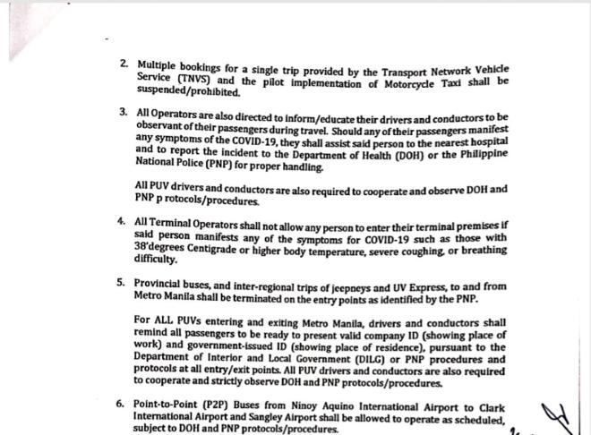 Motorcycle taxis suspended for COVID-19 NCR quarantine image
