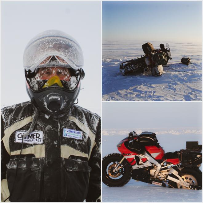 Dutch rider to ride his R1 to the North Pole image