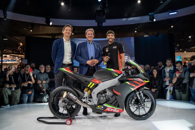 Aprilia has a 105 kg, 250cc sport bike but… image