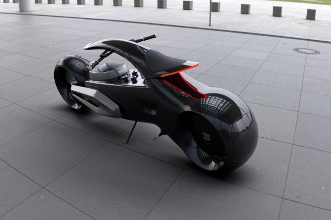 This is how a Bugatti motorcycle would look like image