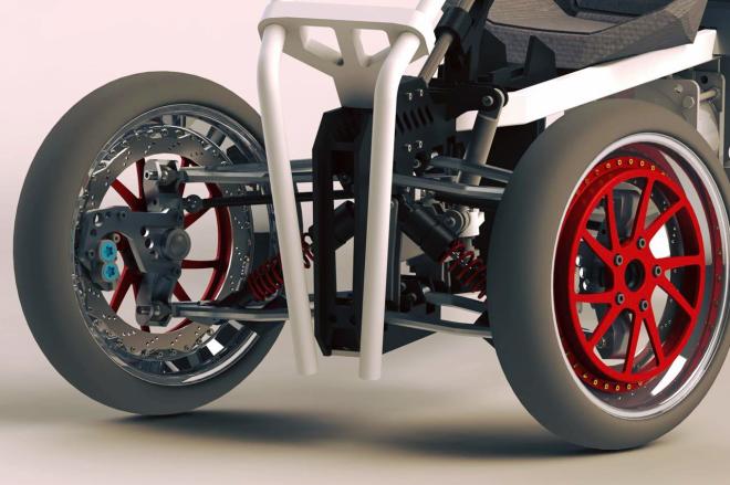 This 3-wheeler could be the ultimate physical-distancing bike image