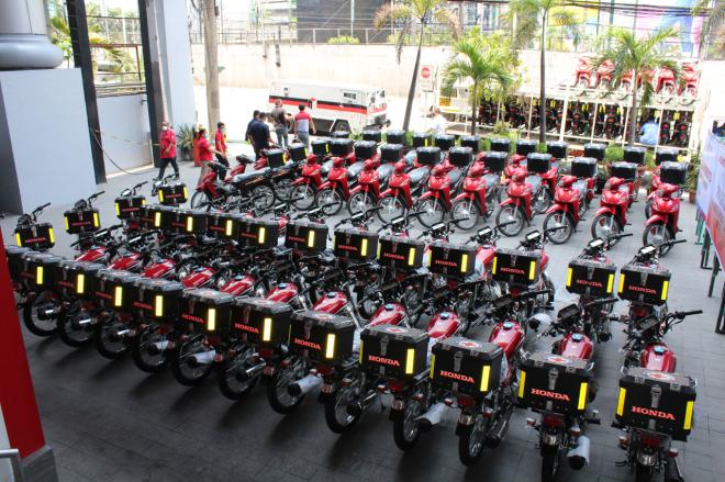 Honda donates 104 motorcycles to Philippine Red Cross image
