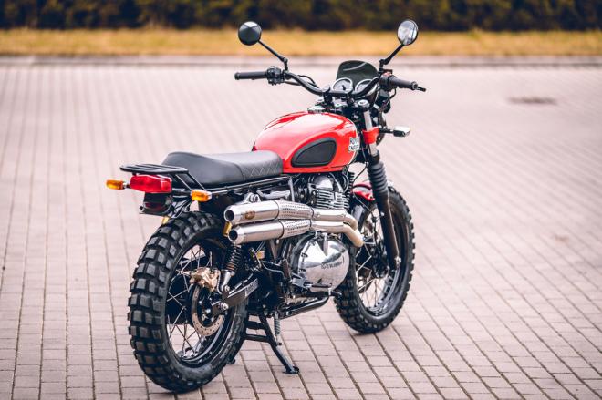 Royal Enfield Latvia built their own Scrambler for sale image