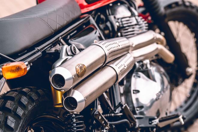 Royal Enfield Latvia built their own Scrambler for sale image