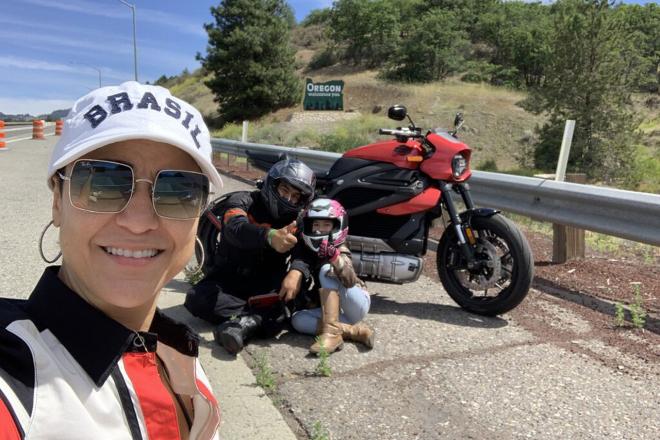 Harley-Davidson LiveWire owner completes first US border to border ride image