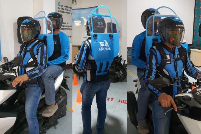 Angkas backrider shield design approved by NTF image