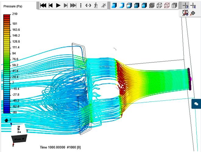 An engineer simulates airflow on backride shield and proves shield useless image