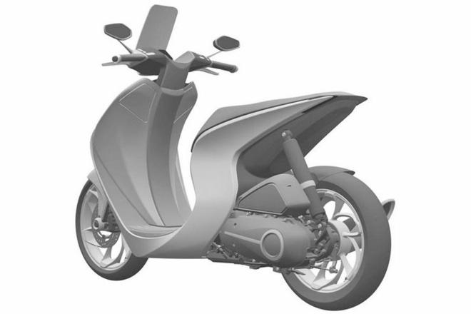Leaked: Futuristic Honda 110cc AT scooter image
