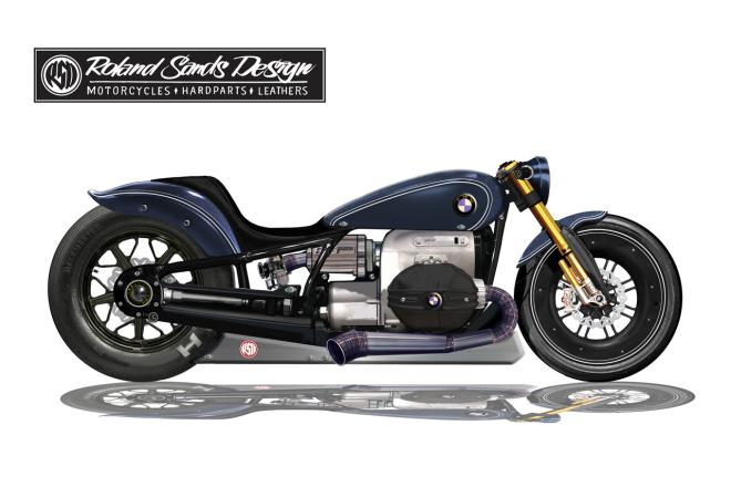 Designer turns 2020 BMW R18 into drag bike image