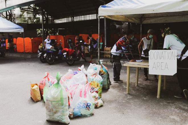 Motorcycle clubs help their members affected by the COVID lockdown image