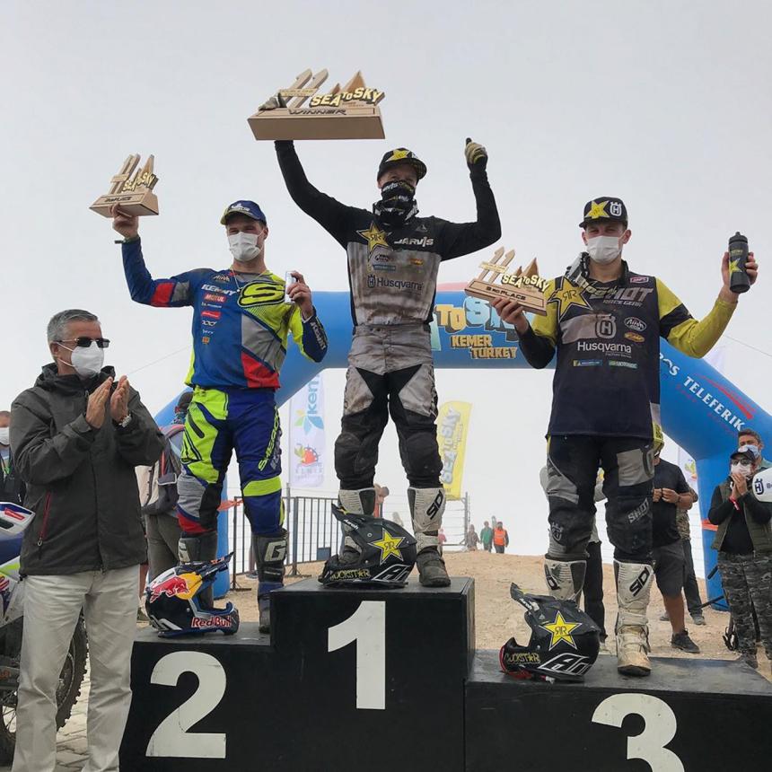 Jarvis wins epic Sea to Sky hard enduro in Turkey image