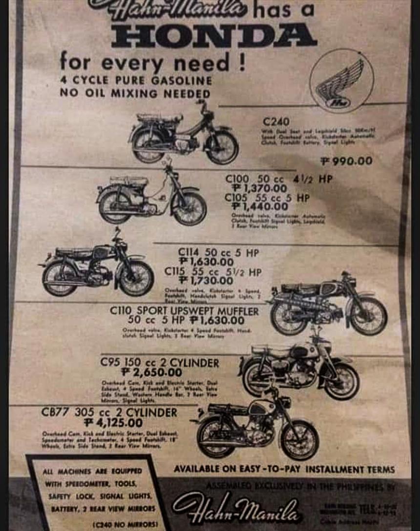 A Honda motorcycle for only PhP990! image