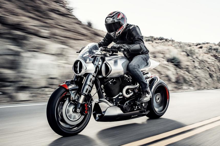 Arch Motorcycles appearing in Cyberpunk 2077 video game image