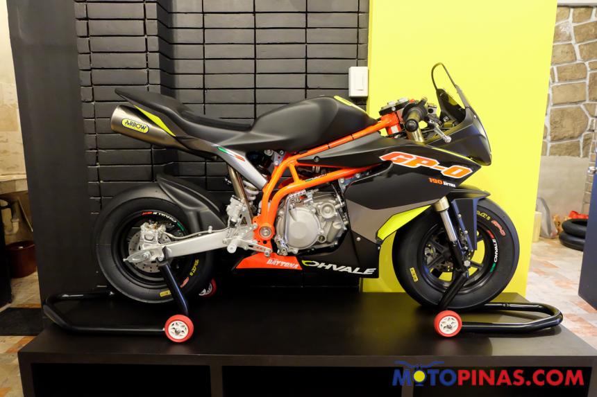 You can now buy a race ready motorcycle in this showroom image
