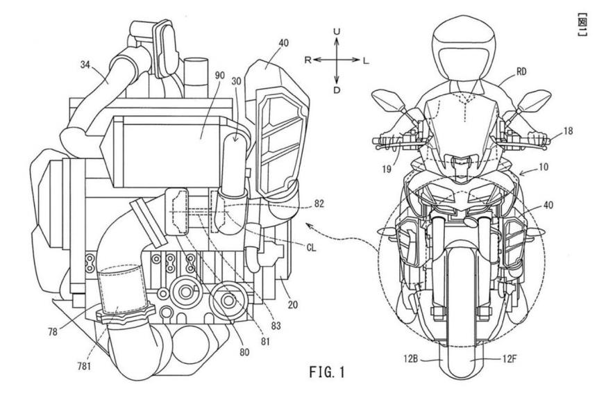 Yamaha developing MT-turbo naked bike image