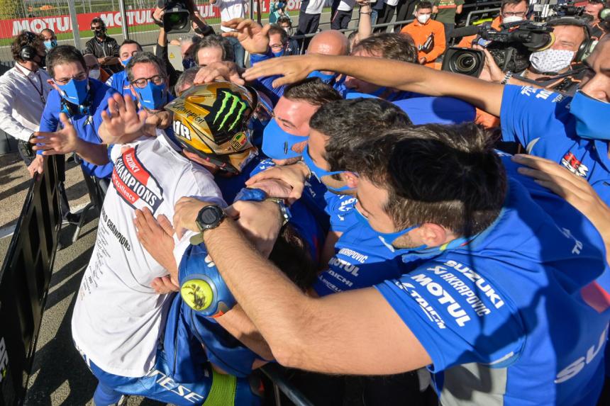 Suzuki rider on top of the world again after 20 years image