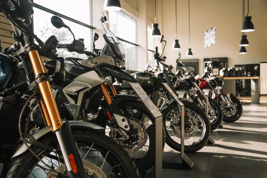 Triumph Motorcycles flagship showroom finally open image