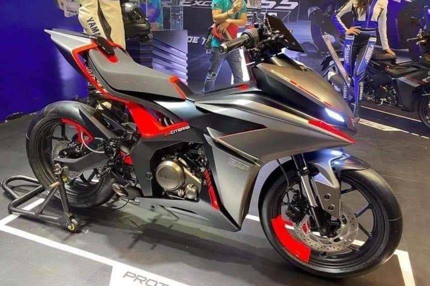 This is the new Yamaha Sniper 155 image