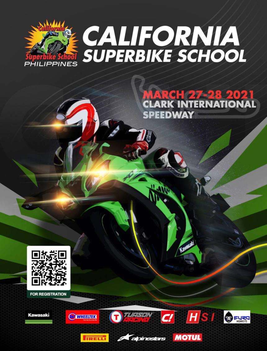 California Superbike School-Philippines returns in March 2021 image