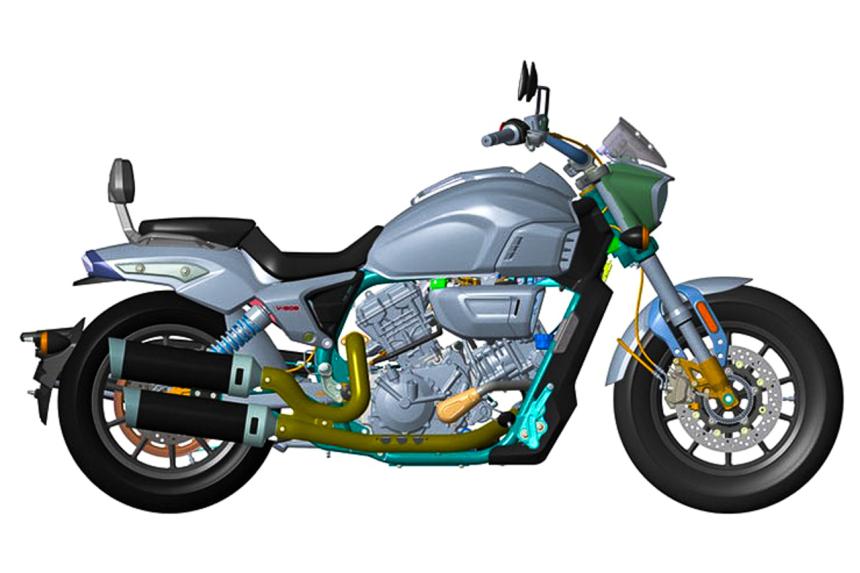 This is a 650cc, V-twin ‘China cruiser’ image