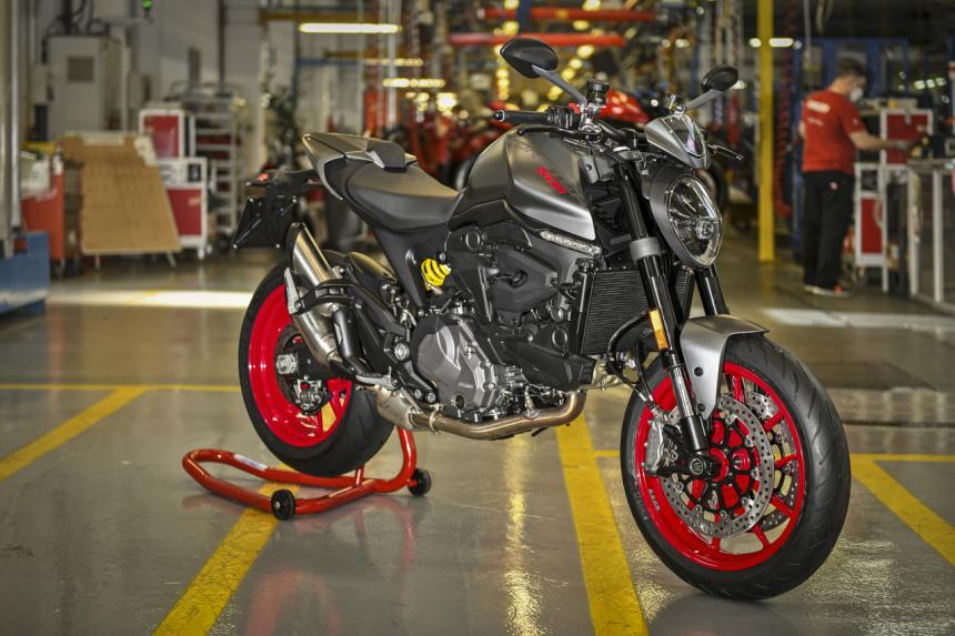 Ducati begins production of the new Monster image