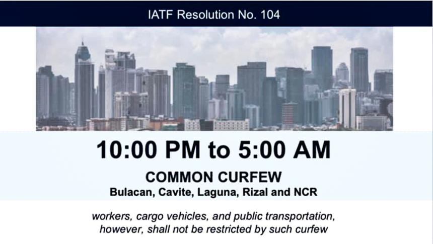 Gov’t imposes new travel restrictions in NCR, nearby provinces image