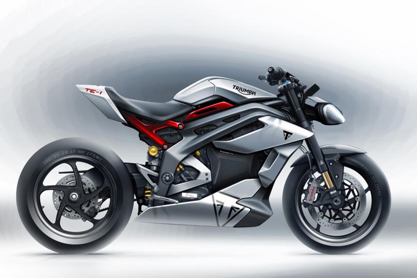 Triumph and Williams building electric motorcycle prototype image