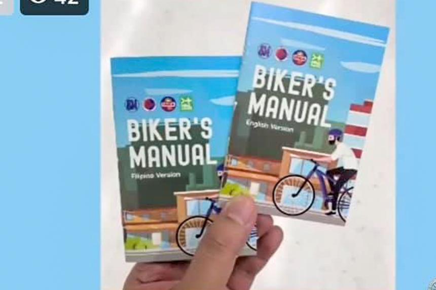 Booklet to educate cyclists, road users, to be distributed by DOTr, SM image