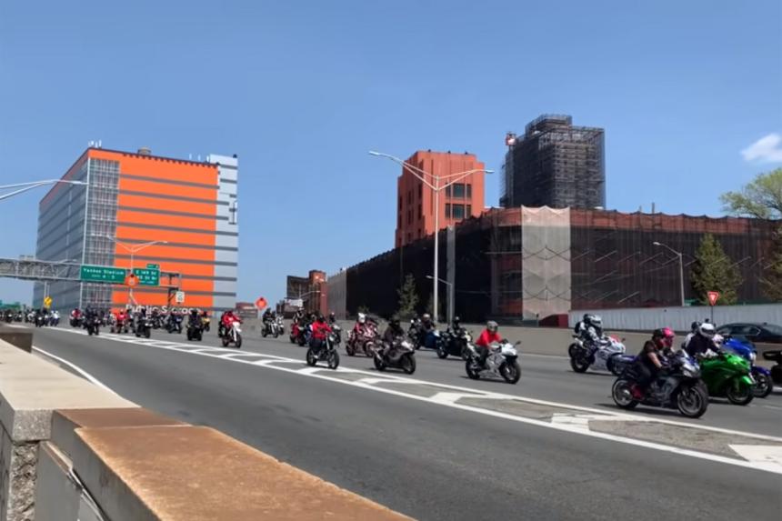 Watch: Thousands of bikers join DMX