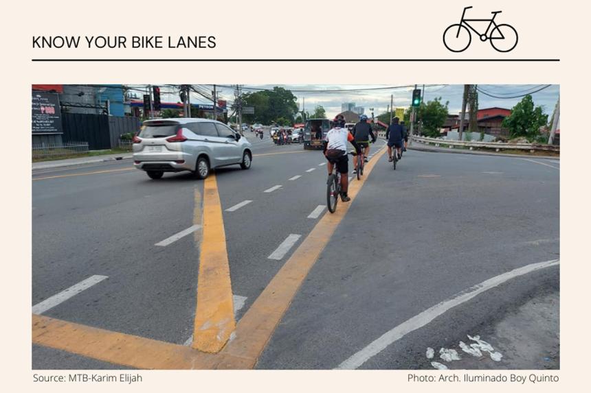 You guide to bicycle lane markings image