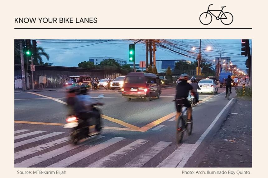 You guide to bicycle lane markings image