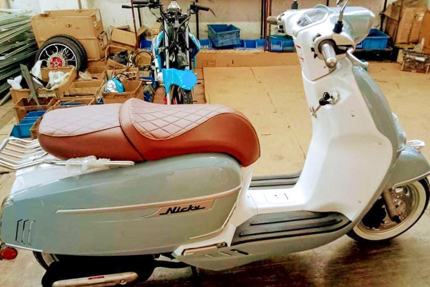 Upcoming Bristol 300cc scooter leaked image