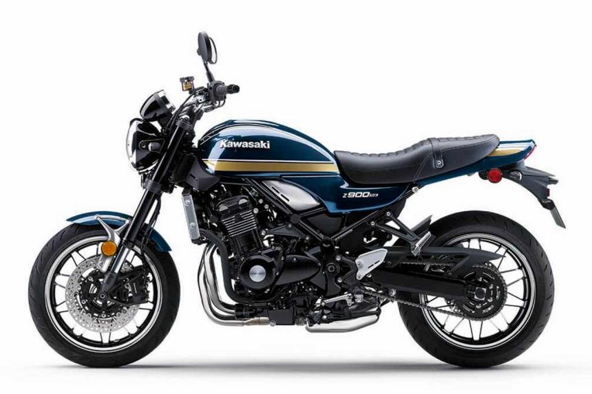 Kawasaki updates the Z900 RS with the 1975 Z1 color scheme image