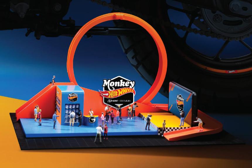 Honda and Hot Wheels create special edition Monkey image