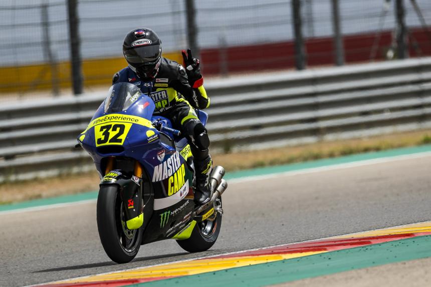 Paz scores points in Jerez, flying home for break image