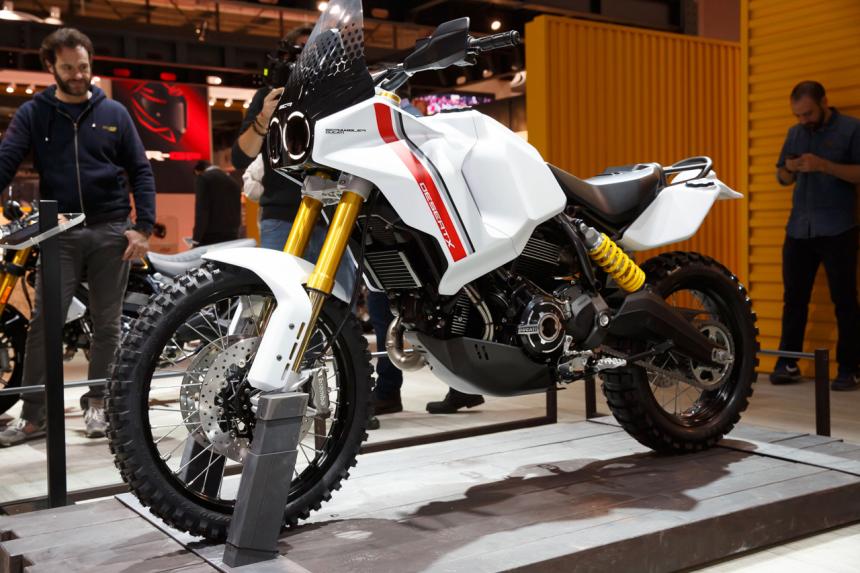 Ducati may finally unveil the production model of the DesertX image