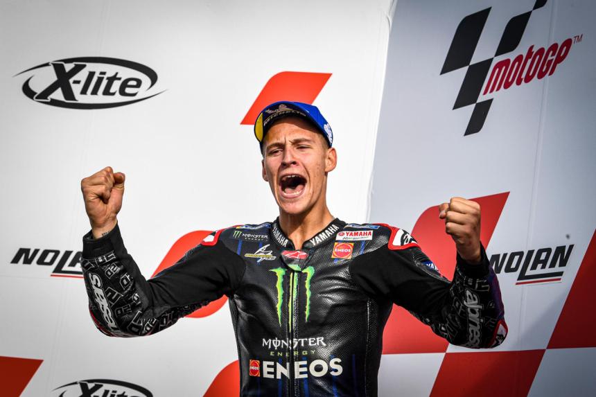 Yamaha’s Fabio Quartararo is 2021 MotoGP Champion image