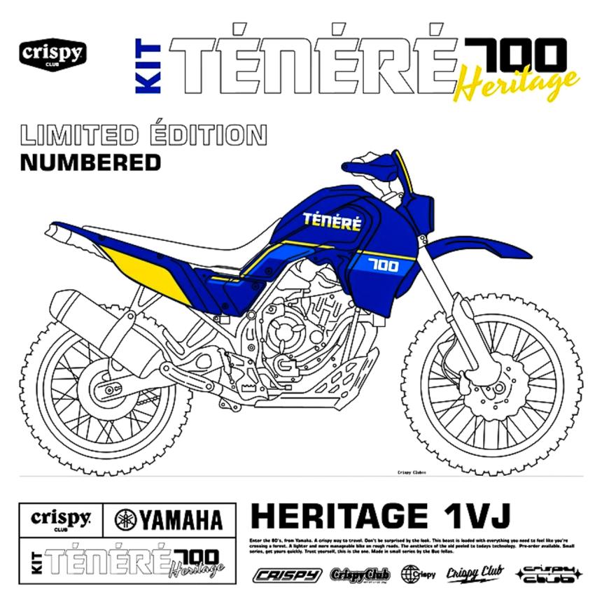 This P230K kit will transform your T7 into a retro Dakar Rally bike image